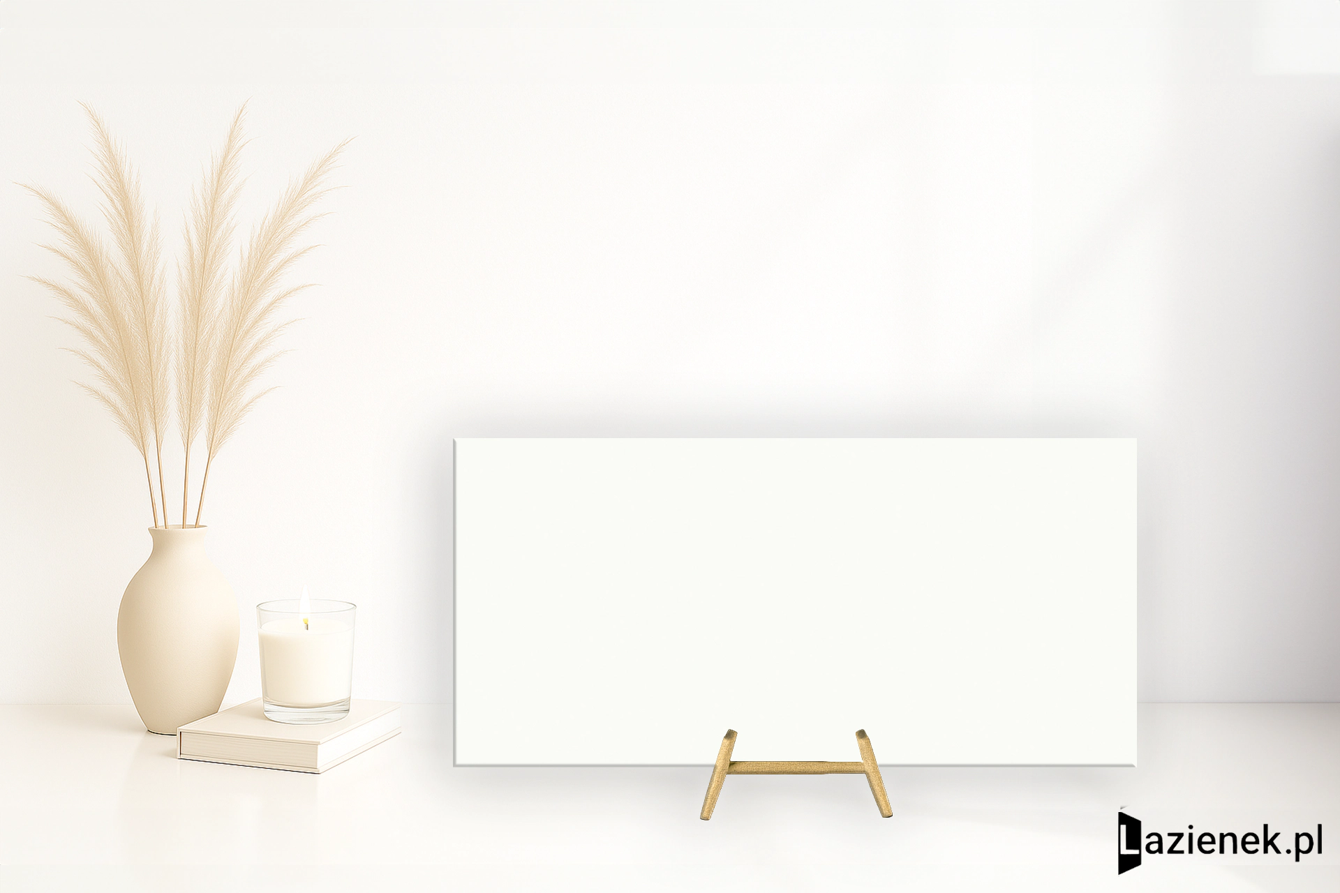 La Fabbrica Ava Absolute White półpoler 120x280 cm gr. 6 mm - płytka rektyfikowana / (L)97011